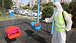 Gaziemir’in parkları salgın sonrasına hazırlanıyor