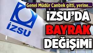 İZSU Genel Müdürlüğü’nde bayrak değişimi