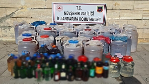 1 ton 739 litre kaçak içki ele geçirildi