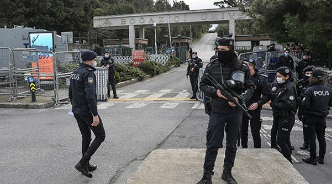 Boğaziçi Üniversitesi'nde gözaltına alınan 51 şüpheli adliyeye sevk edildi