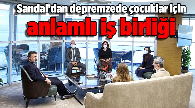 Sandal Dan Depremzede Cocuklar Icin Anlamli Is Birligi Gundem Gazetem Izmir