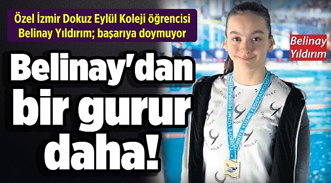 Belinay'dan bir gurur daha!