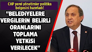 CHP yerel yönetimler politika belgesini hazırladı