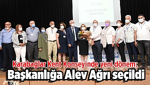 Karabağlar Kent Konseyinde yeni dönem: Başkanlığa Alev Ağrı seçildi