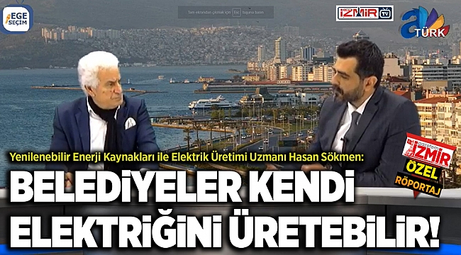 BELEDİYELER KENDİ ELEKTRİĞİNİ ÜRETEBİLİR!