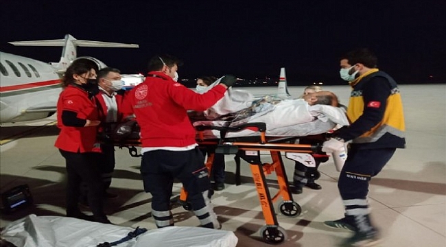 İzmirli okul müdürü için ambulans uçaklı seferberlik 