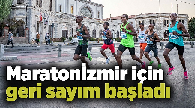 Maratonİzmir için geri sayım başladı