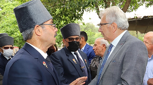 Ödemiş’te bayramlaşma töreni