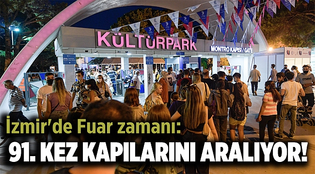 İzmir'de Fuar zamanı