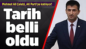 Mehmet Ali Çelebi, AK Parti'ye katılıyor! Tarih belli oldu