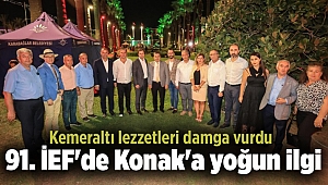 91. İEF'de Konak'a yoğun ilgi