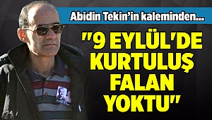 Abidin Tekin'in kaleminden...