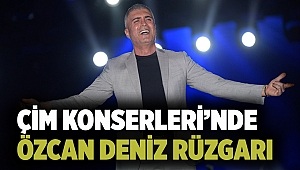 Çim Konserleri’nde Özcan Deniz rüzgarı