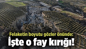 Felaketin boyutu gözler önünde: İşte o fay kırığı!