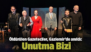 Öldürülen Gazeteciler, Gaziemir’de anıldı: Unutma Bizi