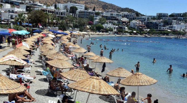 Bodrum'a turist akını