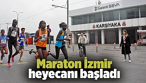 Maraton İzmir heyecanı başladı