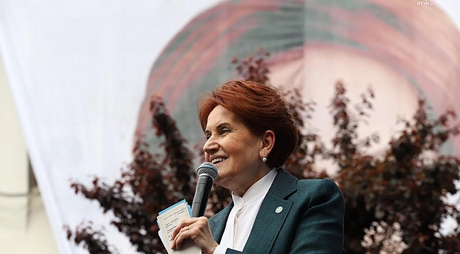 Meral Akşener: Patates soğan, güle güle Erdoğan