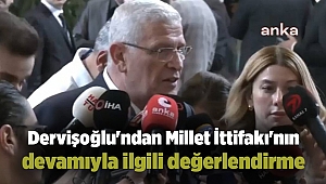 Müsavat Dervişoğlu'ndan Millet İttifakı'nın devamıyla ilgili değerlendirme