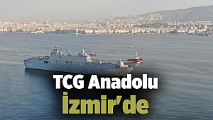 TCG Anadolu İzmir'de