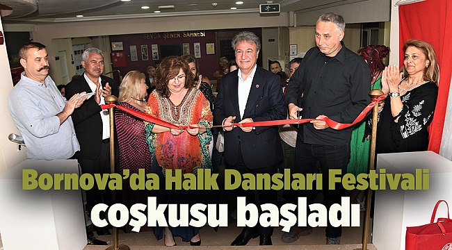 Bornova’da Halk Dansları Festivali coşkusu başladı