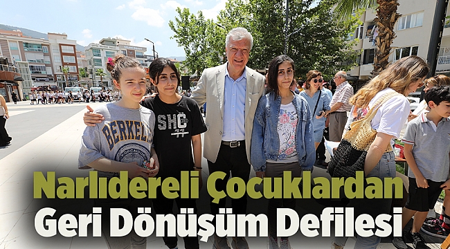 Narlıdereli Çocuklardan Geri Dönüşüm Defilesi