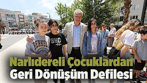 Narlıdereli Çocuklardan Geri Dönüşüm Defilesi