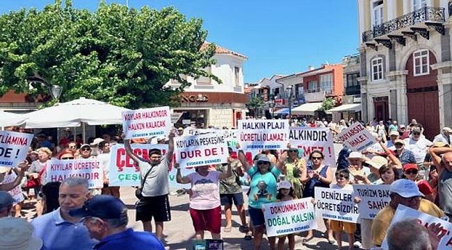 Çeşme’de plaj ücretleri cep yakıyor!