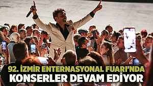 92. İzmir Enternasyonal Fuarı’nda konserler devam ediyor