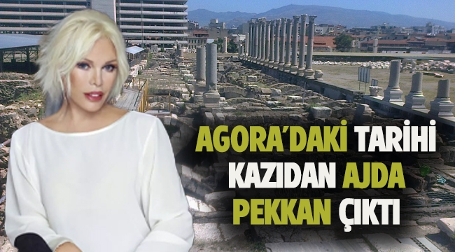 Agora'daki Kazıdan Ajda Pekkan Çıktı