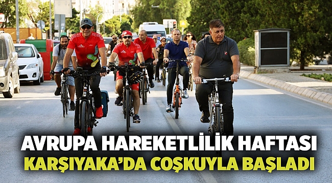 Avrupa Hareketlilik Haftası Karşıyaka’da coşkuyla başladı