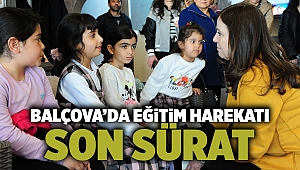 Balçova’da eğitim harekatı son sürat