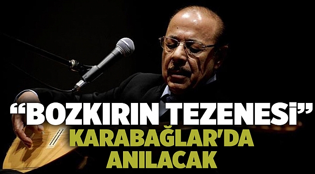 “Bozkırın Tezenesi” Karabağlar'da anılacak