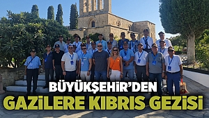 Büyükşehir’den gazilere Kıbrıs gezisi