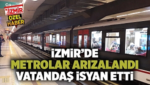 İzmir'de Metrolar Yavaşladı, Halk İsyan Etti