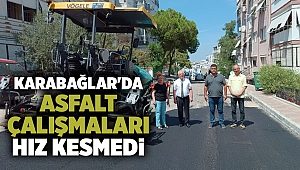 Karabağlar'da asfalt çalışmaları hız kesmedi