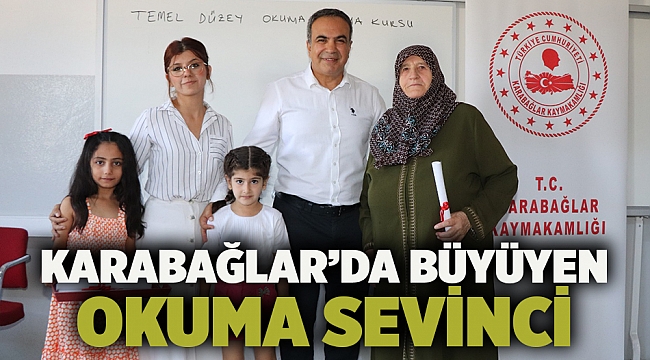 Karabağlar’da büyüyen okuma sevinci