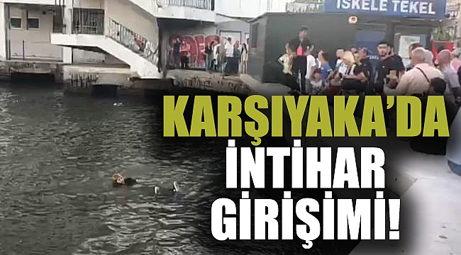 Karşıyaka'da İntihar Girişimi