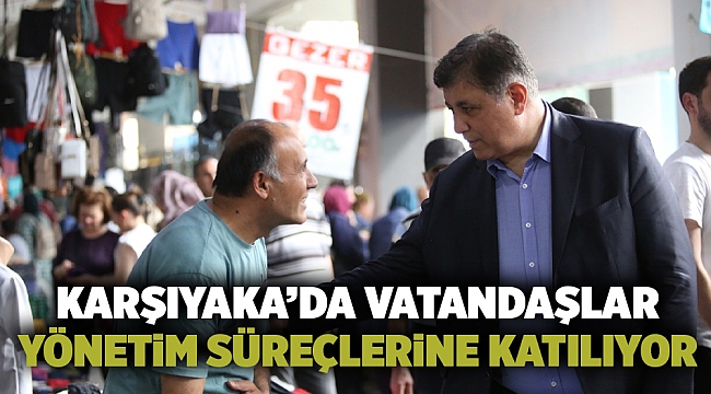 Karşıyaka’da vatandaşlar yönetim süreçlerine katılıyor