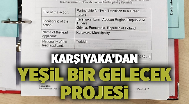 Karşıyaka’dan yeşil bir gelecek için uluslararası ortaklık