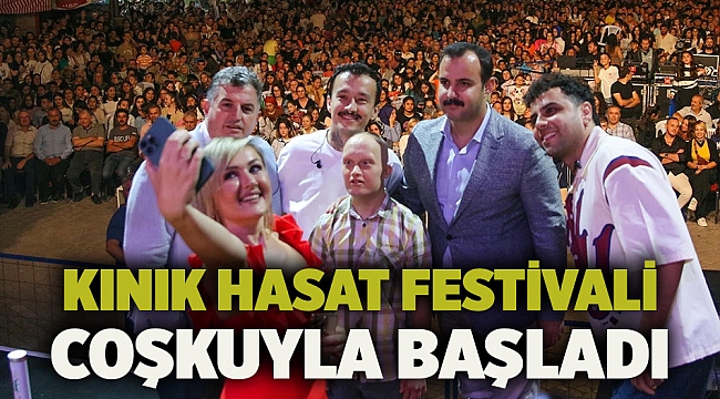 Kınık Hasat Festivali coşkuyla başladı