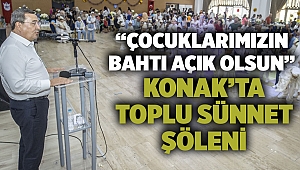 Konak'ta toplu sünnet şöleni