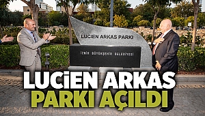 Lucien Arkas Parkı açıldı