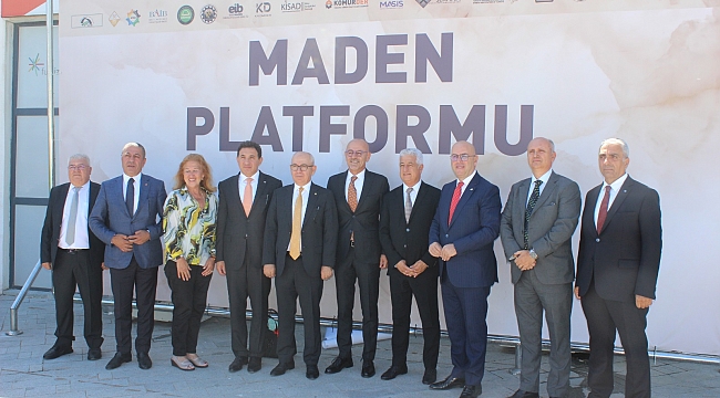 Maden platformu'ndan ortak mesaj