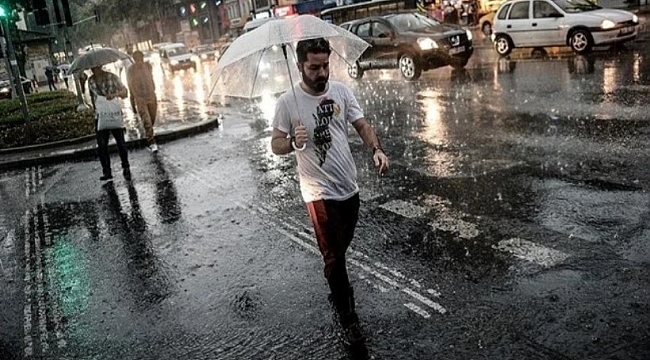 Meteoroloji uyardı: Şiddetli yağış geliyor 