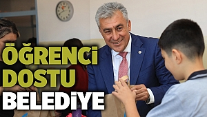 Öğrenci dostu belediye Güzelbahçe