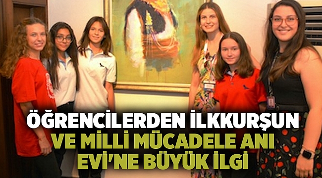 Öğrencilerden İlkkurşun ve Milli Mücadele Anı Evi'ne büyük ilgi