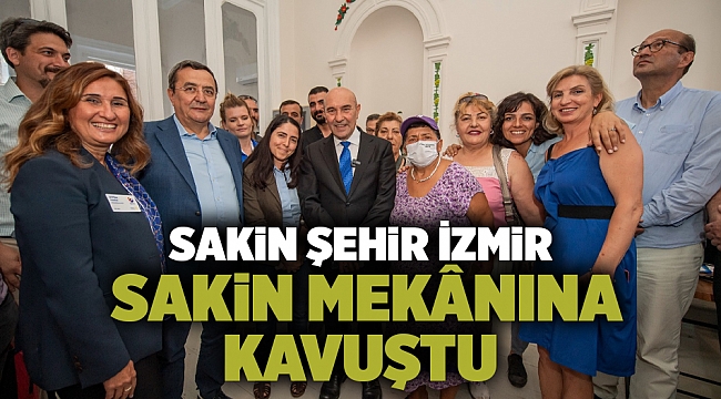 Sakin şehir İzmir sakin mekânına kavuştu