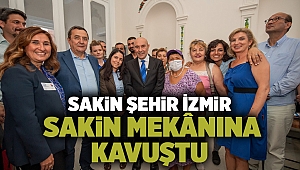 Sakin şehir İzmir sakin mekânına kavuştu