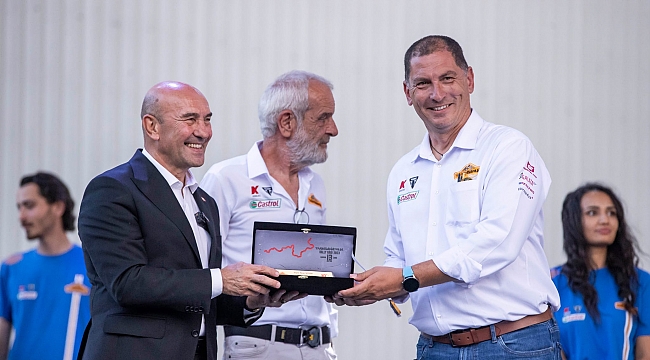 Soyer TransAnatolia Rally Raid ödül törenine katıldı